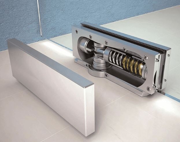 cách lắp bản lề thủy lực cửa gỗ